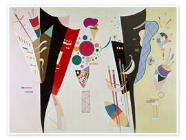 Poster Wechselseitiger Gleichklang (Accord réciproque), 1942 - Wassily Kandinsky