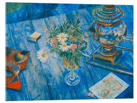 Acrylglasbild Stillleben mit Samowar, 1920