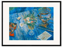 Gerahmter Kunstdruck Stillleben mit Samowar, 1920
