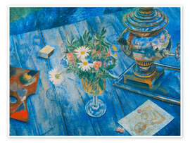 Poster Stillleben mit Samowar, 1920