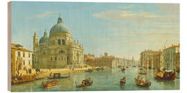 Holzbild Santa Maria della Salute in Venedig - Gaspar van Wittel