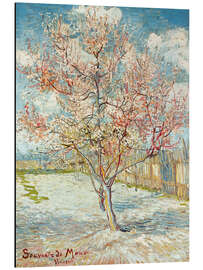 Alubild Blühende Pfirsichbäume, 1888 II