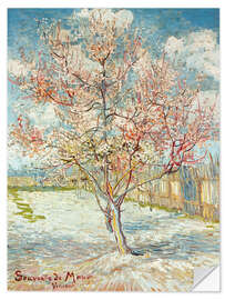 Wandsticker Blühende Pfirsichbäume, 1888 II