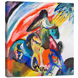 Leinwandbild Improvisation 12 (Reiter), 1910