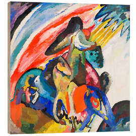 Holzbild Improvisation 12 (Reiter), 1910 - Wassily Kandinsky