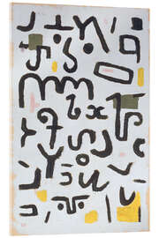 Akrylbillede Law, 1938 - Paul Klee