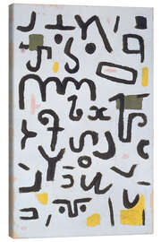 Leinwandbild Gesetz, 1938 - Paul Klee