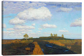 Leinwandbild Im Moor - Fritz Overbeck, 1904