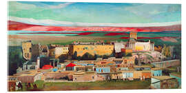 Acrylglasbild Baalbek, 1906 - Tivador Csontvary Kosztka