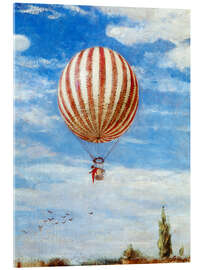 Acrylglasbild Der Luftballon - Pál Szinyei-Merse, 1882