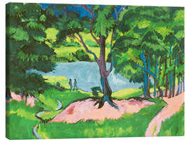 Leinwandbild See im Böhmerwald, 1911