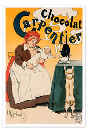 Poster Chocolat Carpentier - Vintage Advertising Collection