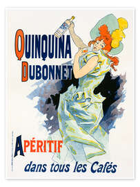 Wandbild Quinquina Dubonnet Apéritif - Jules Chéret