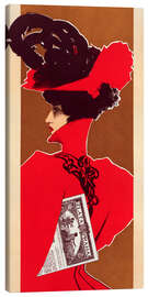 Leinwandbild Plakat für das Magazin Zlata Praha - Roger Marx