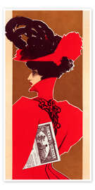 Wandbild Plakat für das Magazin Zlata Praha - Roger Marx