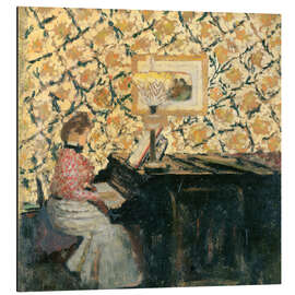 Alubild Misia am Klavier, 1895 - Edouard Vuillard
