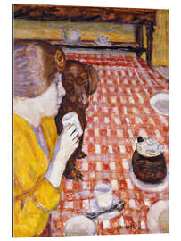 Gallery Print Das karierte Tischtuch