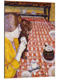 Magnettafel Das karierte Tischtuch