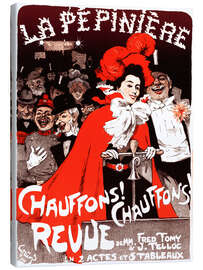 Leinwandbild Konzert La Pépinière Chauffons!