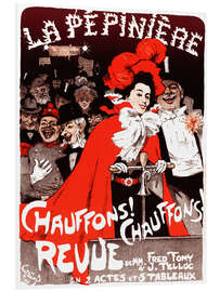 Hartschaumbild Konzert La Pépinière Chauffons!