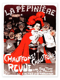 Poster Konzert La Pépinière Chauffons!