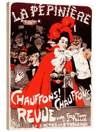 Holzbild Konzert La Pépinière Chauffons!