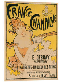 Acrylglasbild France-Champagne