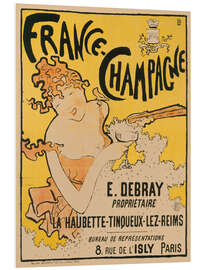 Hartschaumbild France-Champagne