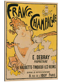 Magnettafel France-Champagne