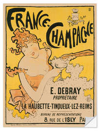 Wandsticker France-Champagne