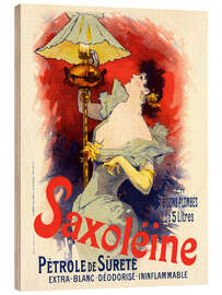 Holzbild Saxoléine - Jules Chéret