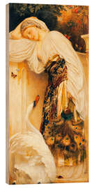 Holzbild Odalisk - Frederic Leighton