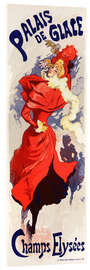 Acrylglasbild Palais de Glace, Champs Elysées - Jules Chéret