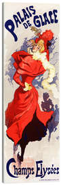 Leinwandbild Palais de Glace, Champs Elysées - Jules Chéret