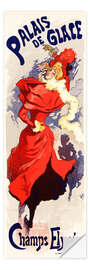 Wandsticker Palais de Glace, Champs Elysées - Jules Chéret