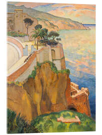 Acrylglasbild Sorrentiner Küste, 1907 - Ludwig von Hofmann