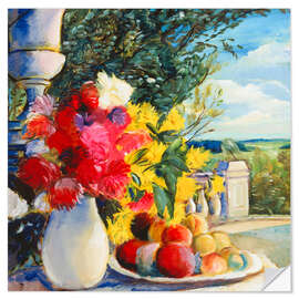 Sticker mural Still Life in Archangelskoye - Kravchenko, Alexei, 1923