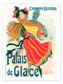 Wandbild Palais de Glace - Jules Chéret
