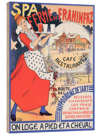 Holzbild Ferme de la Frahinfaz, Café Restaurant, 1896