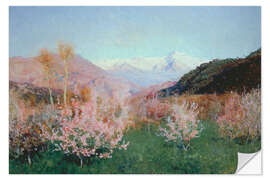 Wandsticker Italienische Frühlingslandschaft