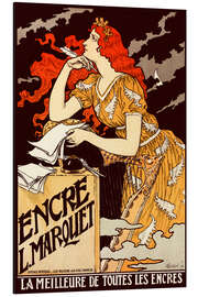 Tableau en aluminium Encre L. Marquet - Eugène Grasset