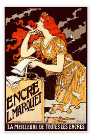 Wandbild Encre L. Marquet - Eugène Grasset