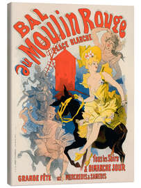Leinwandbild Bal du Moulin Rouge, Place Blanche
