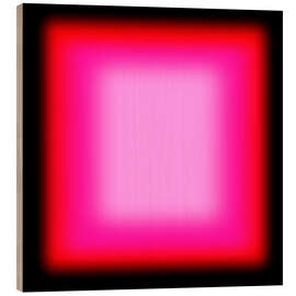 Holzbild Der Verlauf - Flo Klein