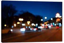 Canvas print City Lights - Flo Klein