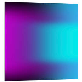 Magnettafel Blauer Übergang