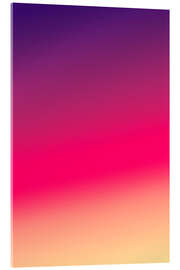 Acrylglasbild Harmonie der Farben