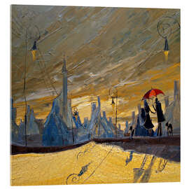 Acrylglasbild Katzen - Justyna Kopania