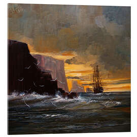 Acrylglasbild Meer - Justyna Kopania