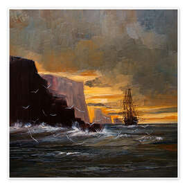 Wandbild Meer - Justyna Kopania